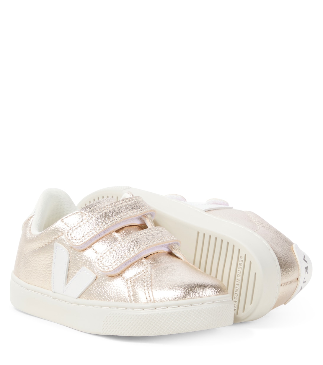 Sneakers Esplar in pelle metallizzata | Veja Kids