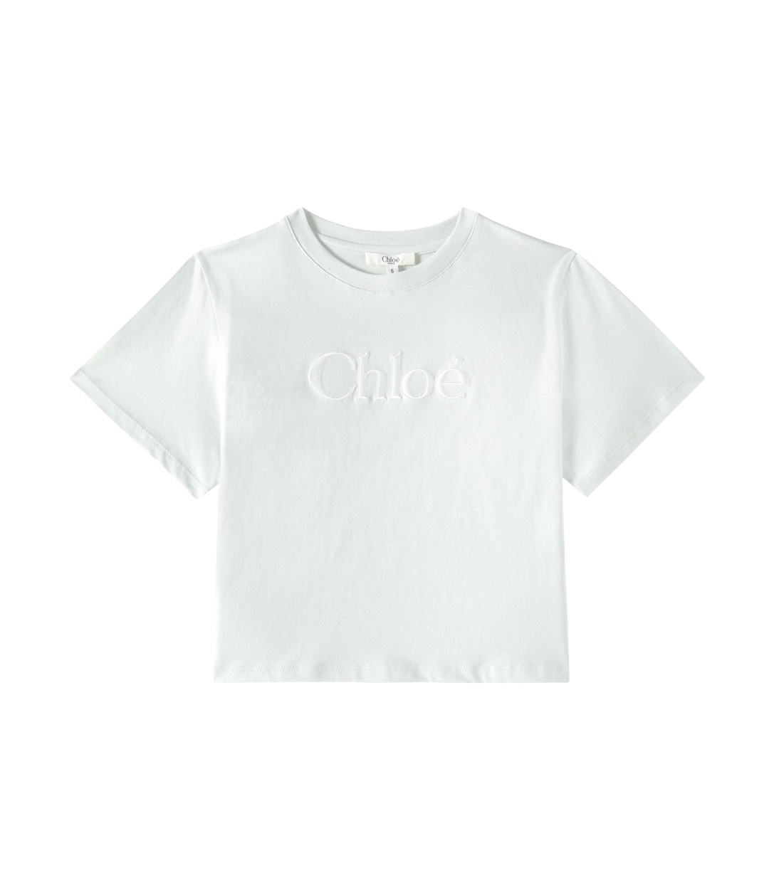 T-shirt en coton à logo | Chloé Kids