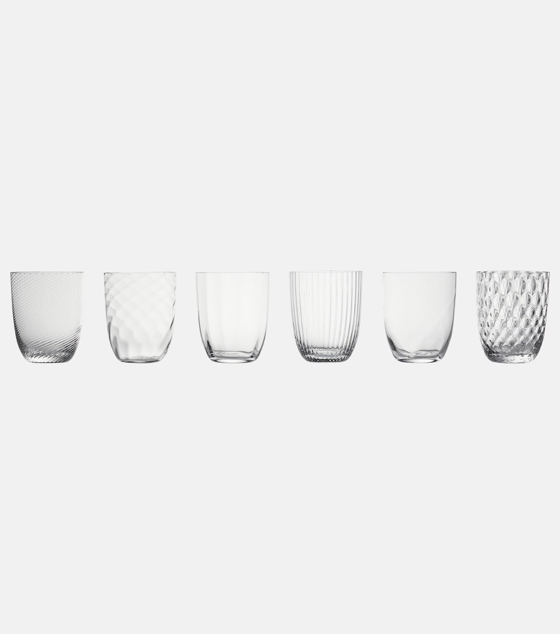 Idra set of 6 glasses | NasonMoretti