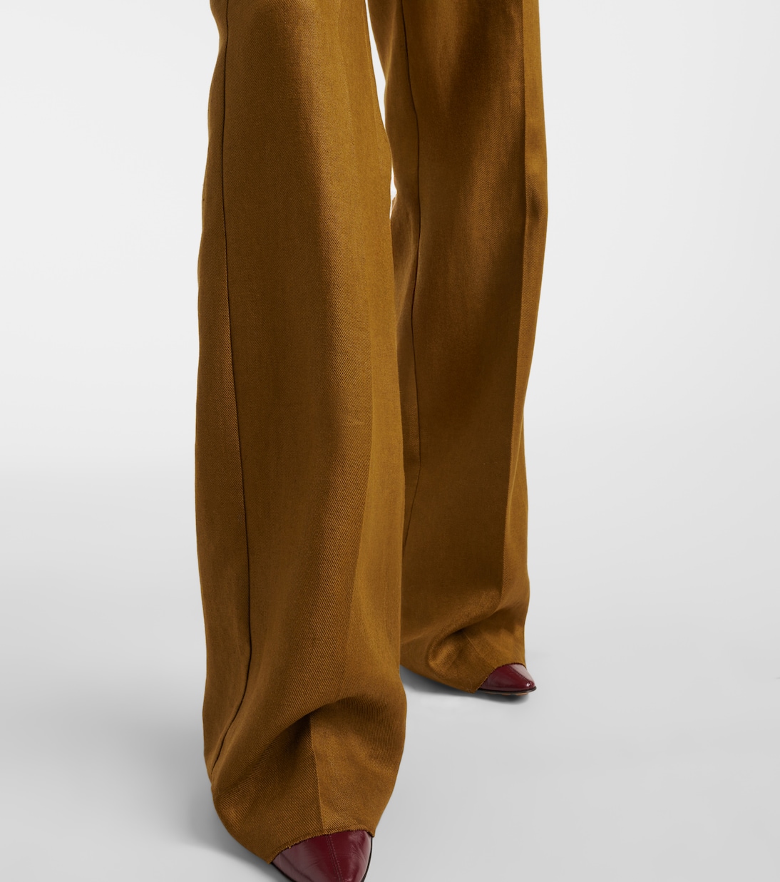 Pantaloni a gamba larga Aversa con logo | Max Mara