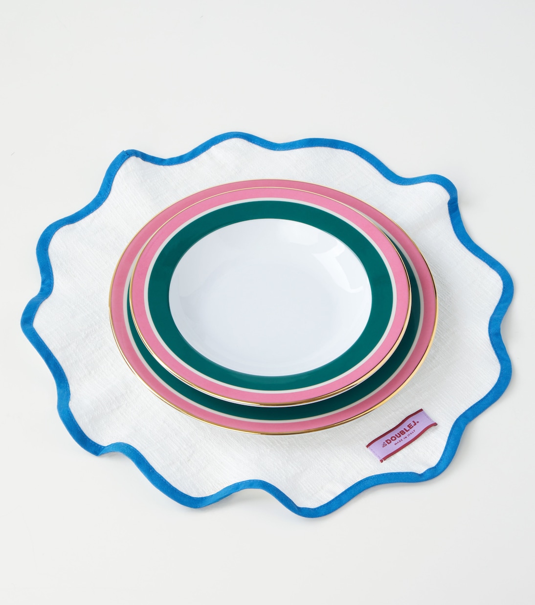 Cloud set of 4 cotton placemats | La DoubleJ