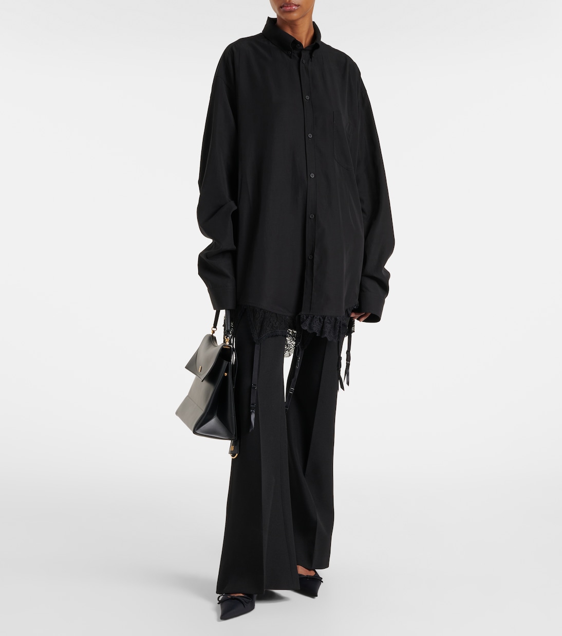 Oversize-Hemd aus Popeline | Balenciaga