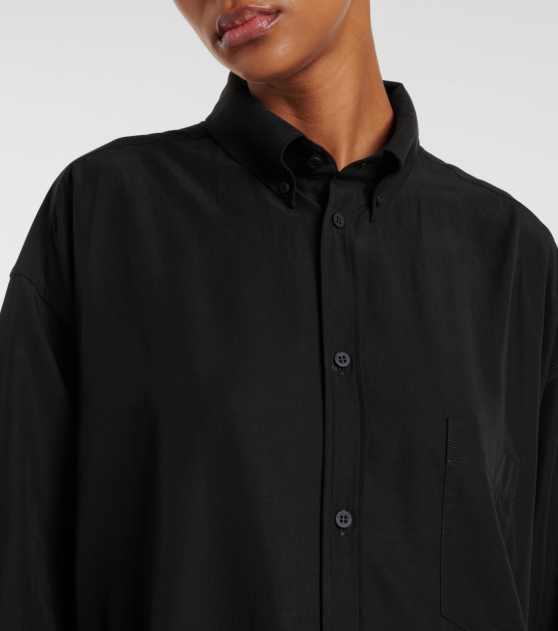 Oversize-Hemd aus Popeline | Balenciaga