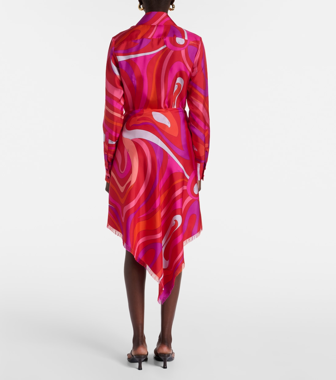 Marmo draped silk miniskirt | Pucci