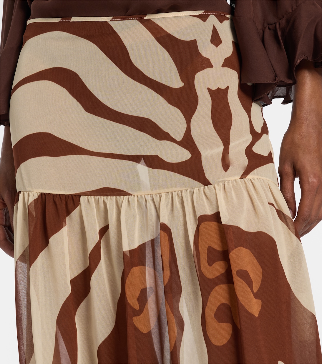 Bohemia printed midi skirt | Johanna Ortiz
