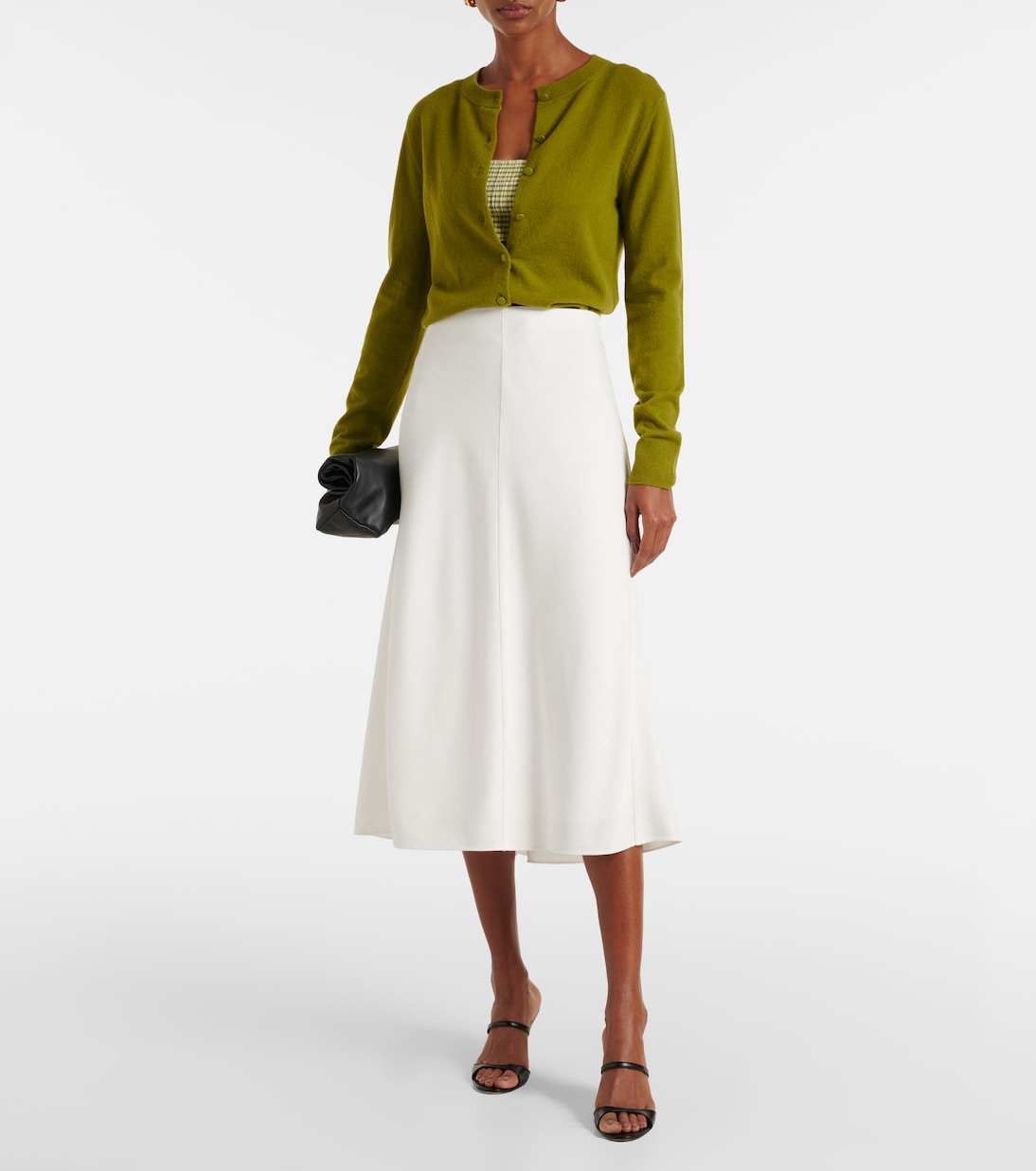 Mid-rise midi skirt | Vince