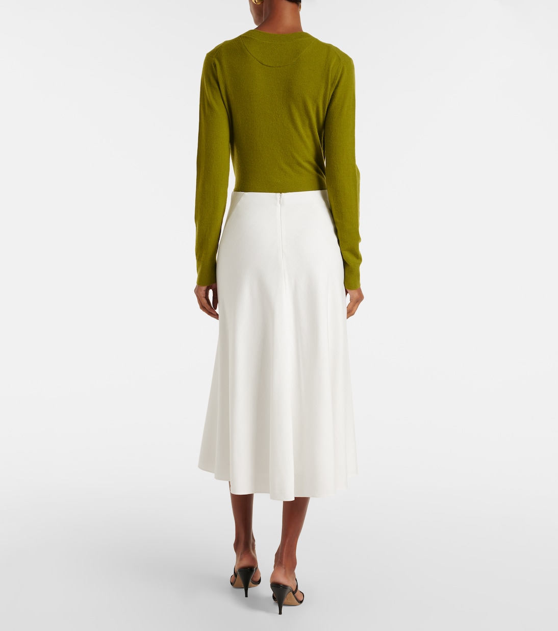 Mid-rise midi skirt | Vince