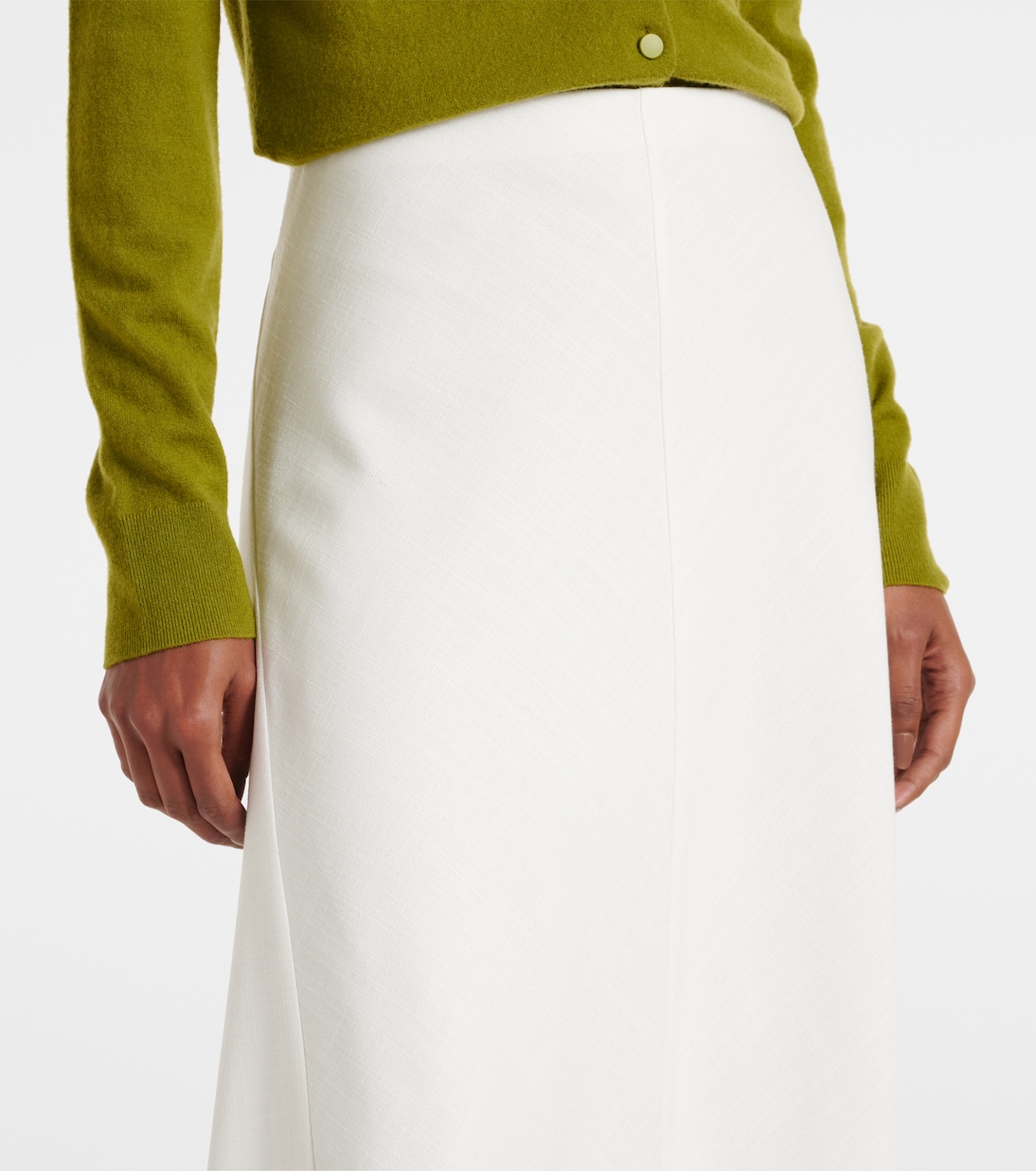 Mid-rise midi skirt | Vince