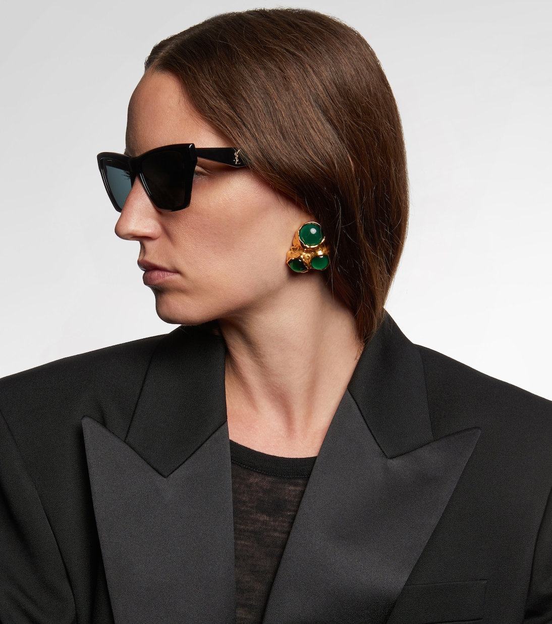 SL M103 monogram cat-eye sunglasses | Saint Laurent