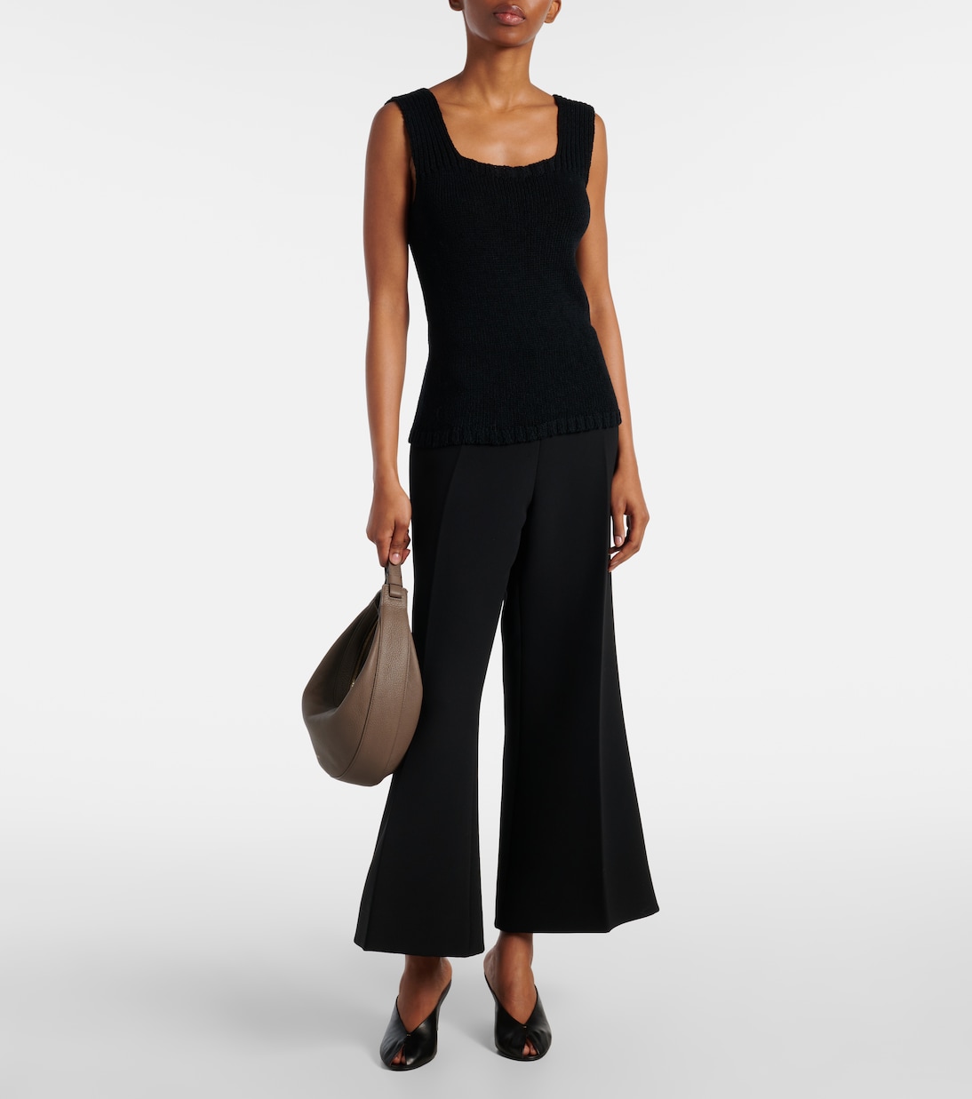 Top Wil in maglia di cotone | Khaite