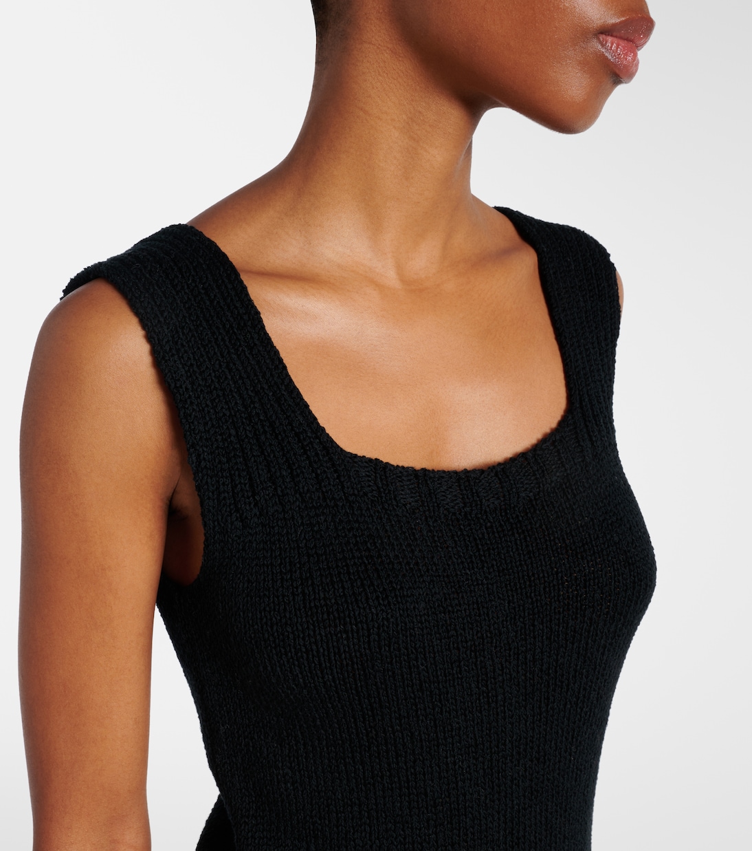 Top Wil in maglia di cotone | Khaite