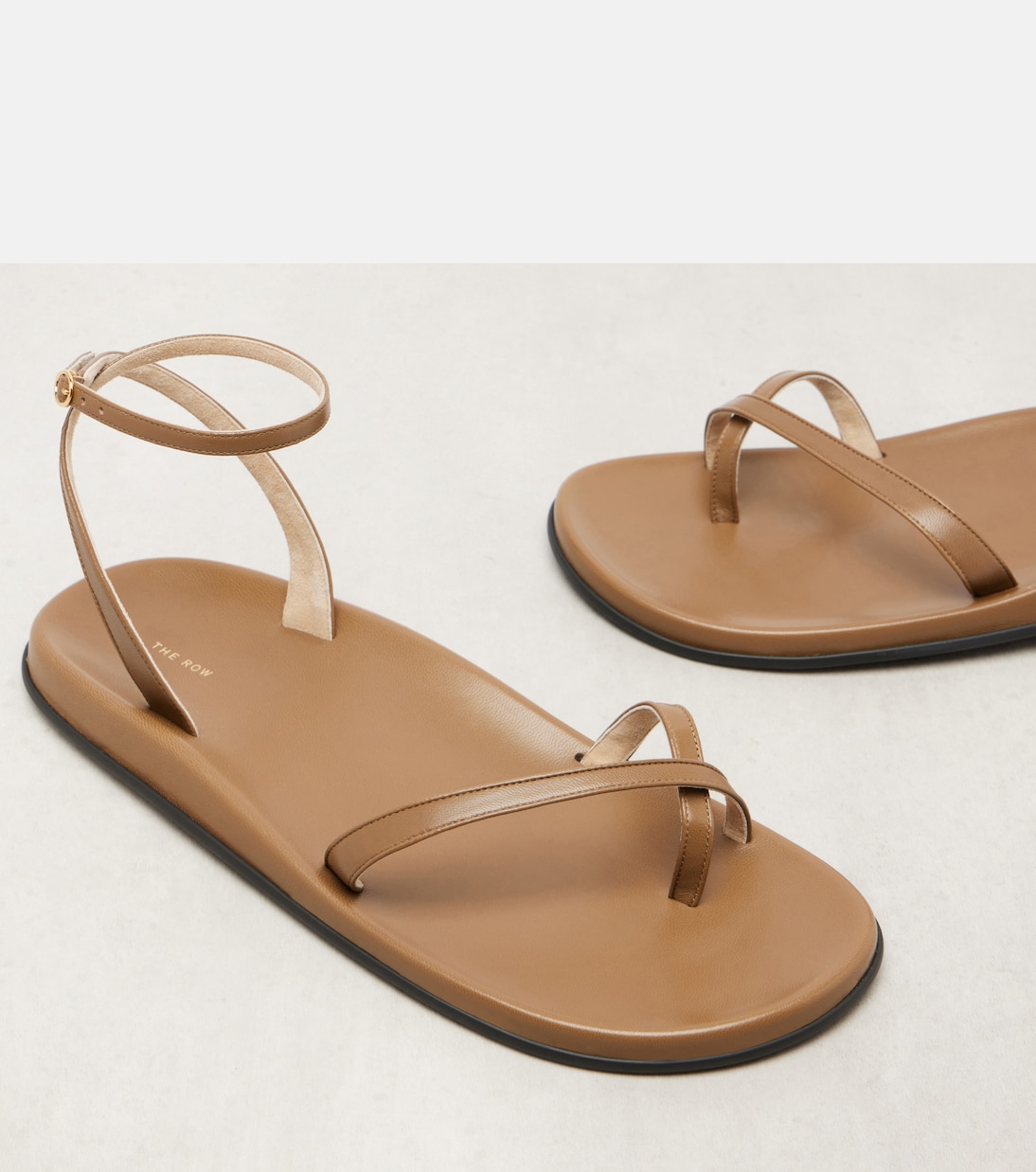 Hugh leather sandals | The Row