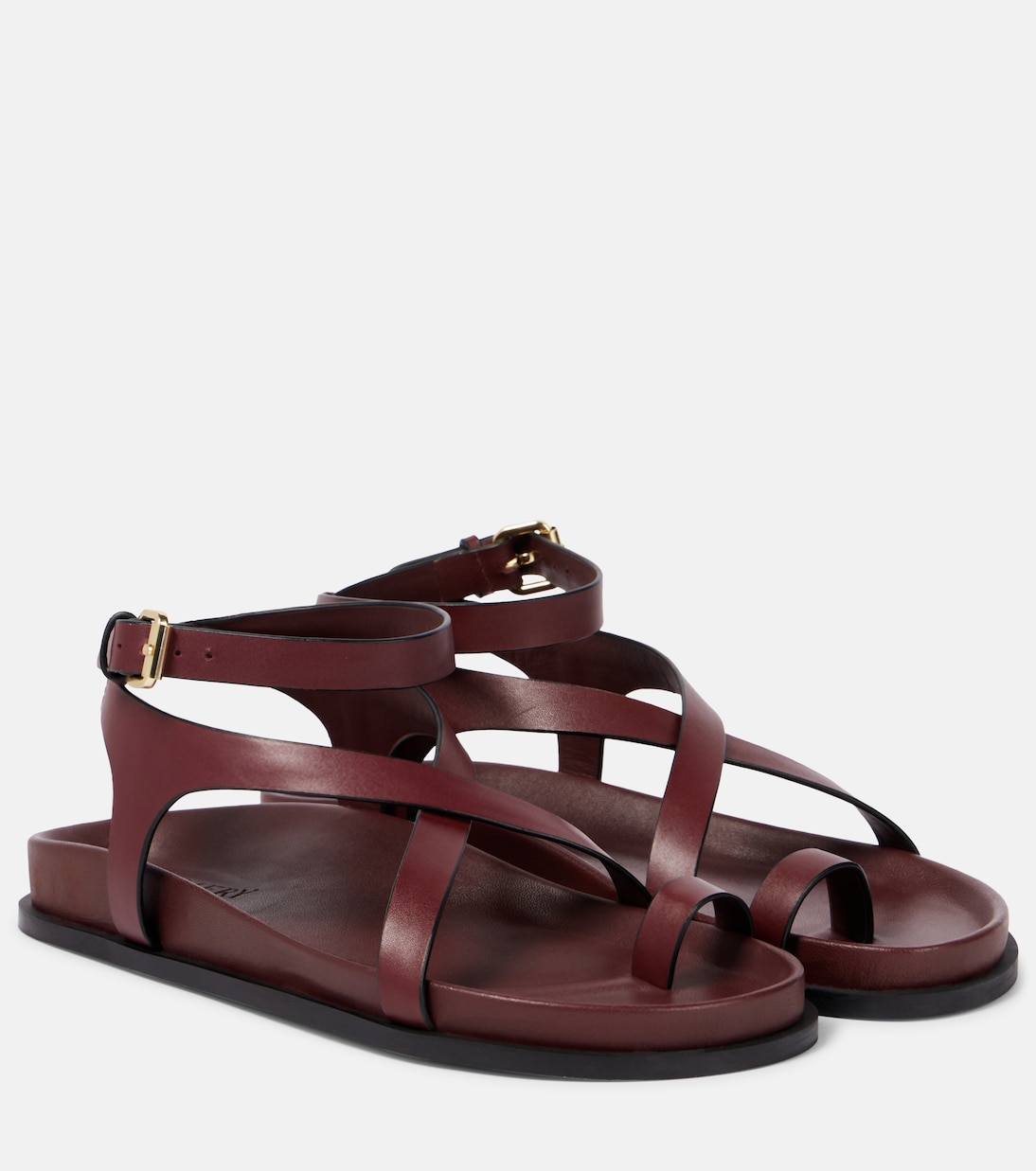 Jalen Slim leather sandals | A.Emery