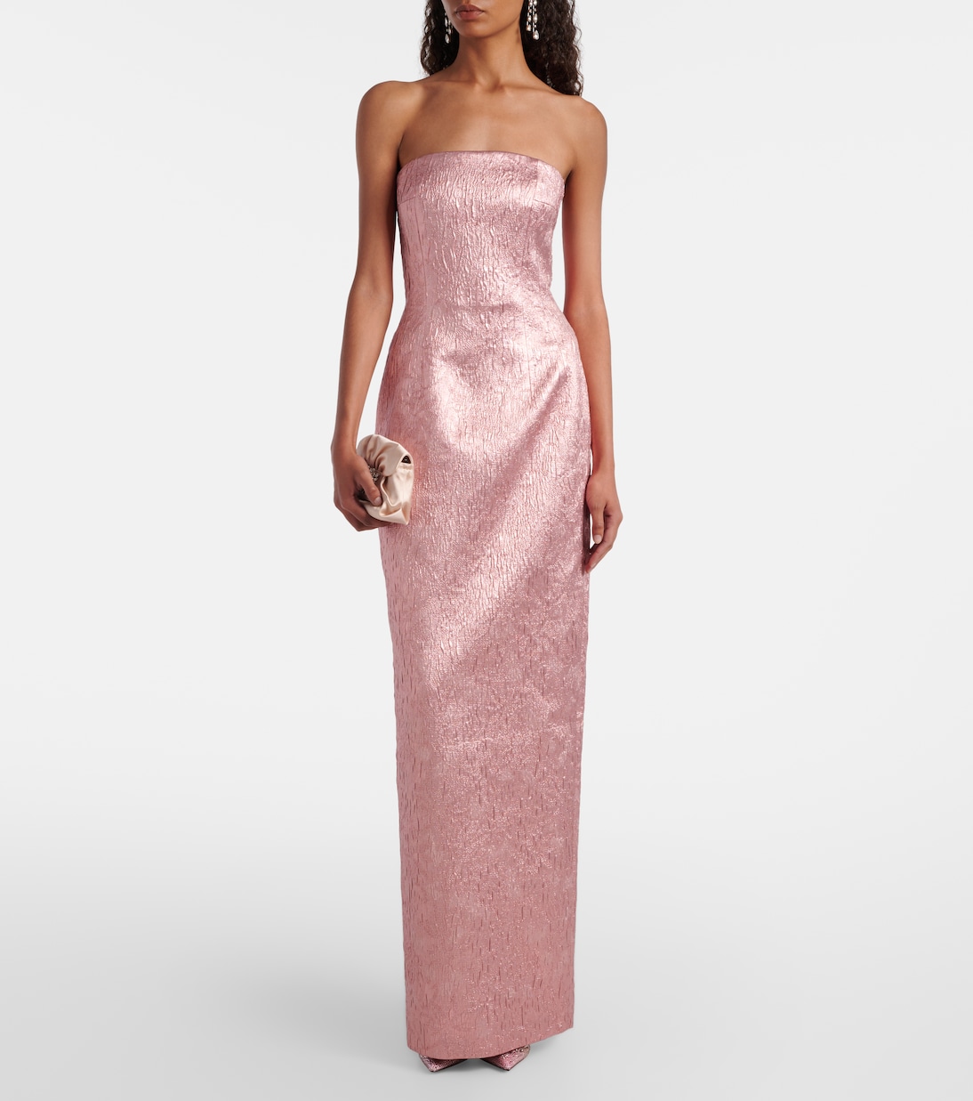 Abito bustier Laelia in cloqué | Emilia Wickstead
