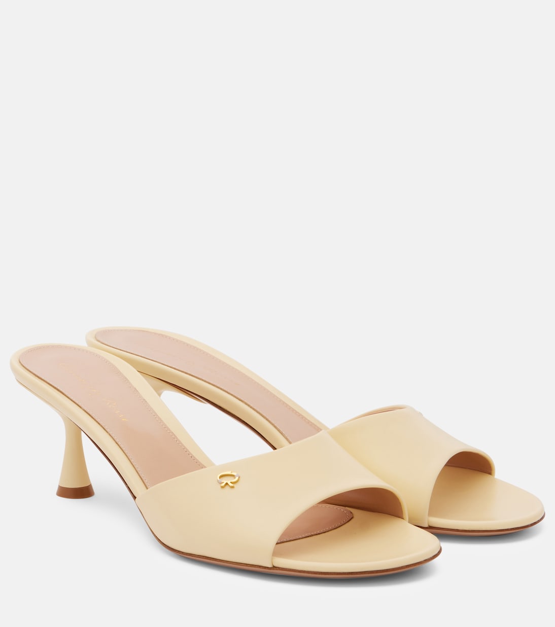 Mules Ascent 55 in pelle | Gianvito Rossi
