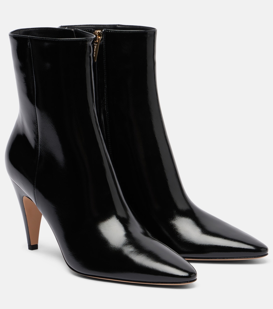 Amelia 85 patent leather ankle boots | Gianvito Rossi