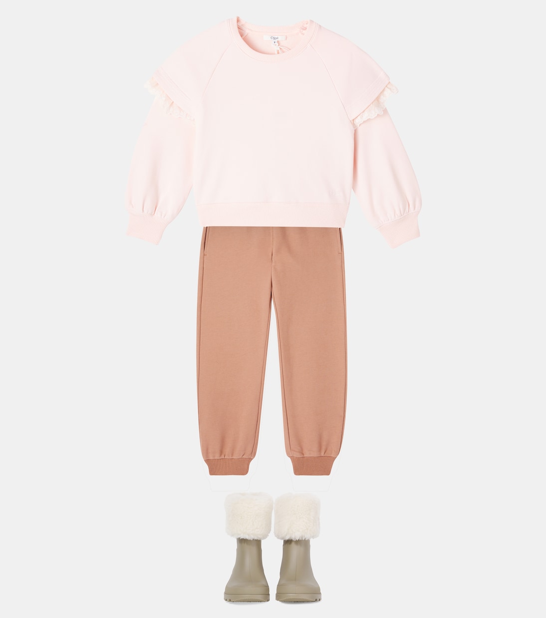 Sweatshirt aus Baumwolle | Chloé Kids