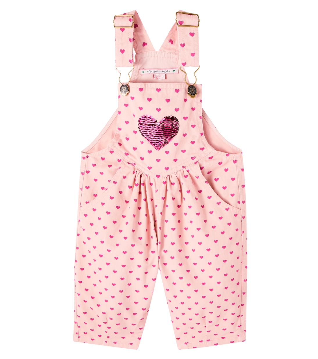 Baby Nola embellished cotton overalls | Konges Sløjd