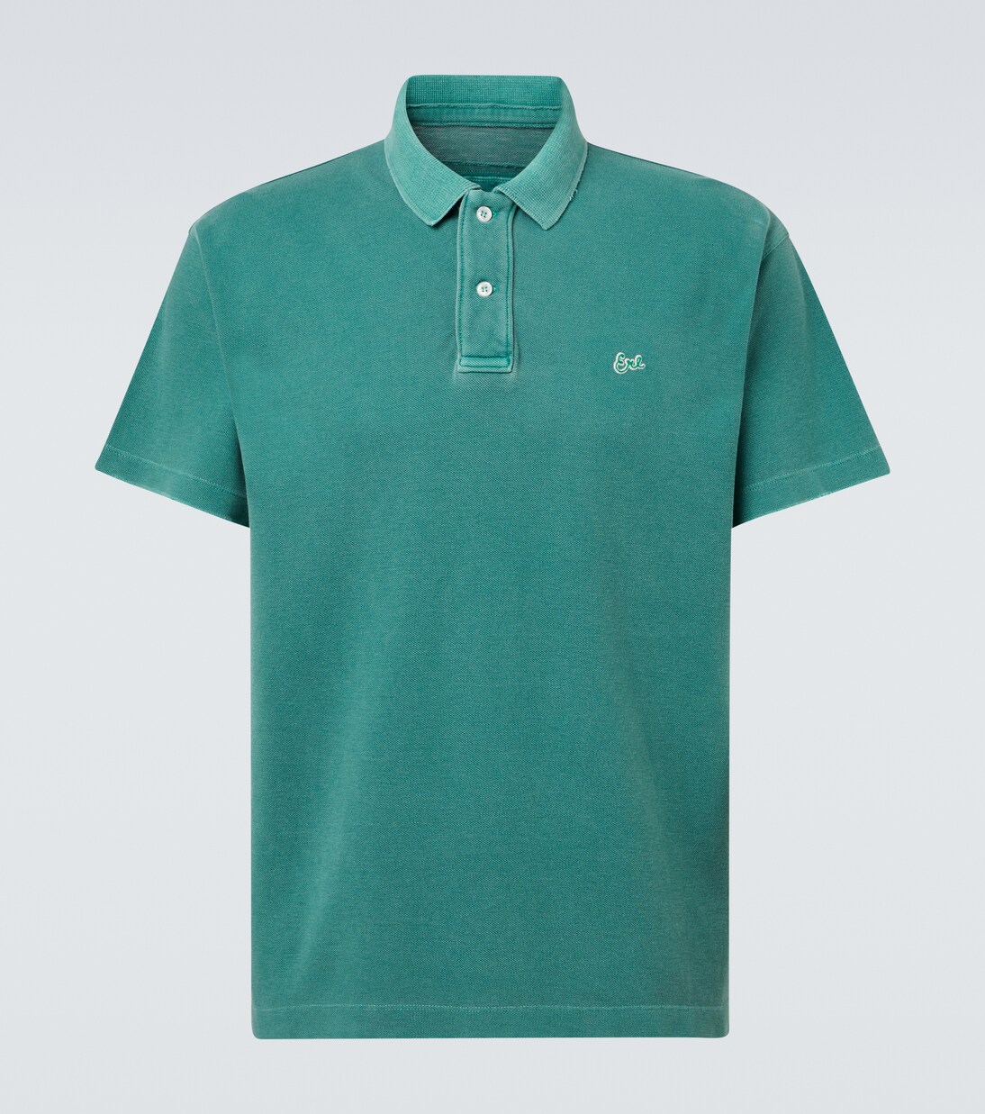 Polo en coton à logo | ERL