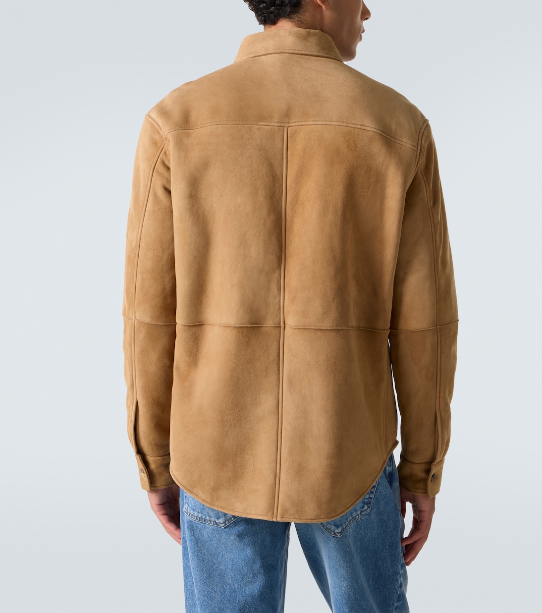 Veste Bento en daim et shearling | The Row