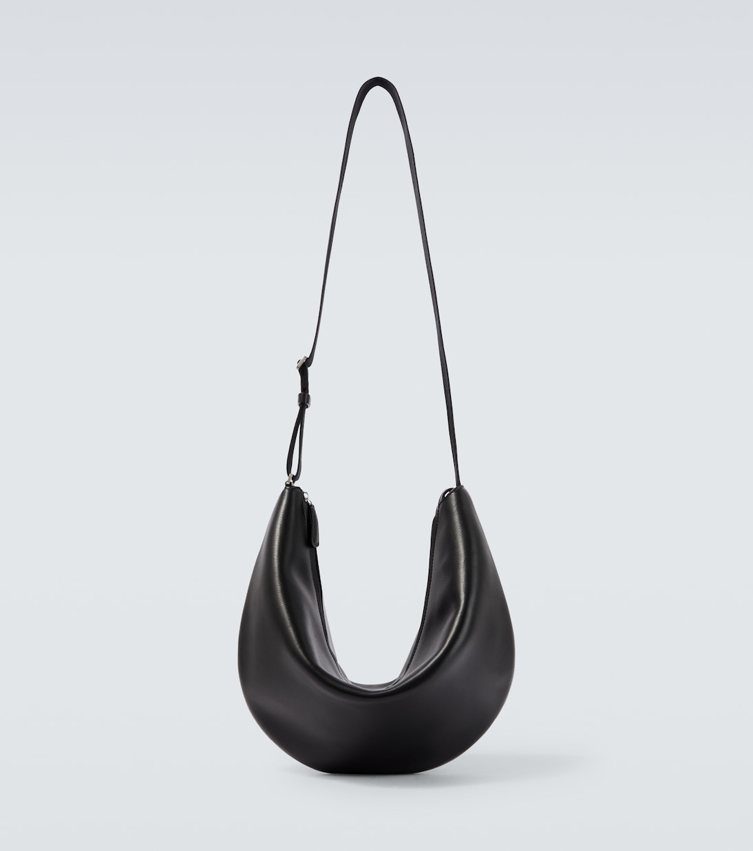 Sac à bandoulière Crescent en cuir | The Row