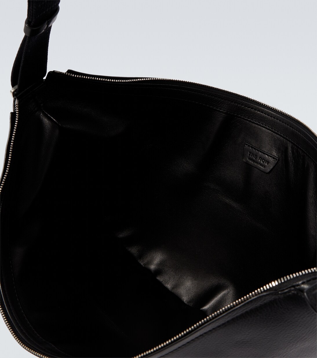 Sac à bandoulière Crescent en cuir | The Row