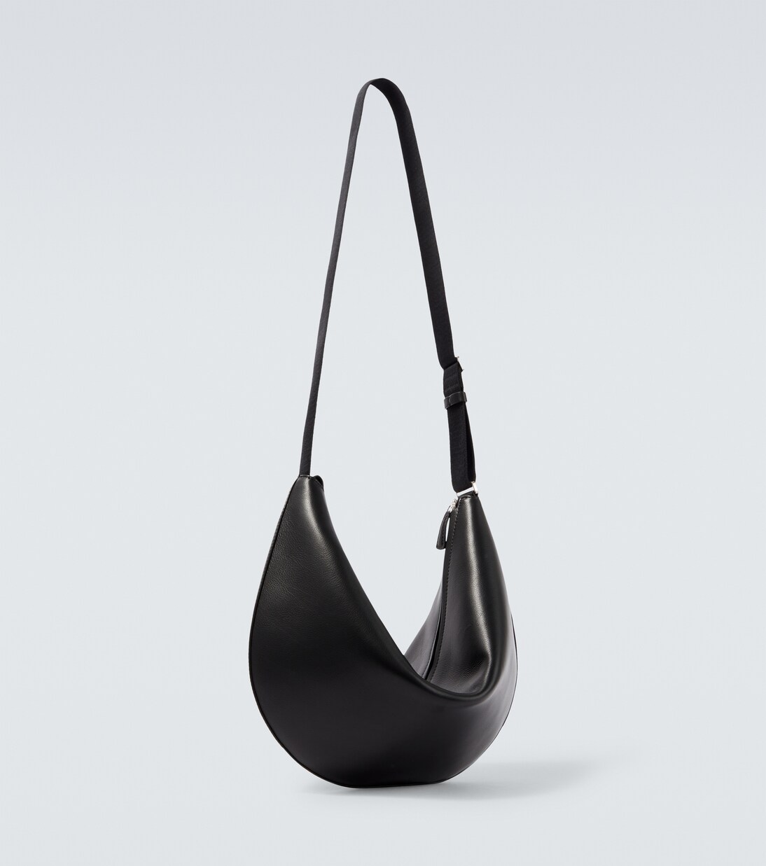 Sac à bandoulière Crescent en cuir | The Row
