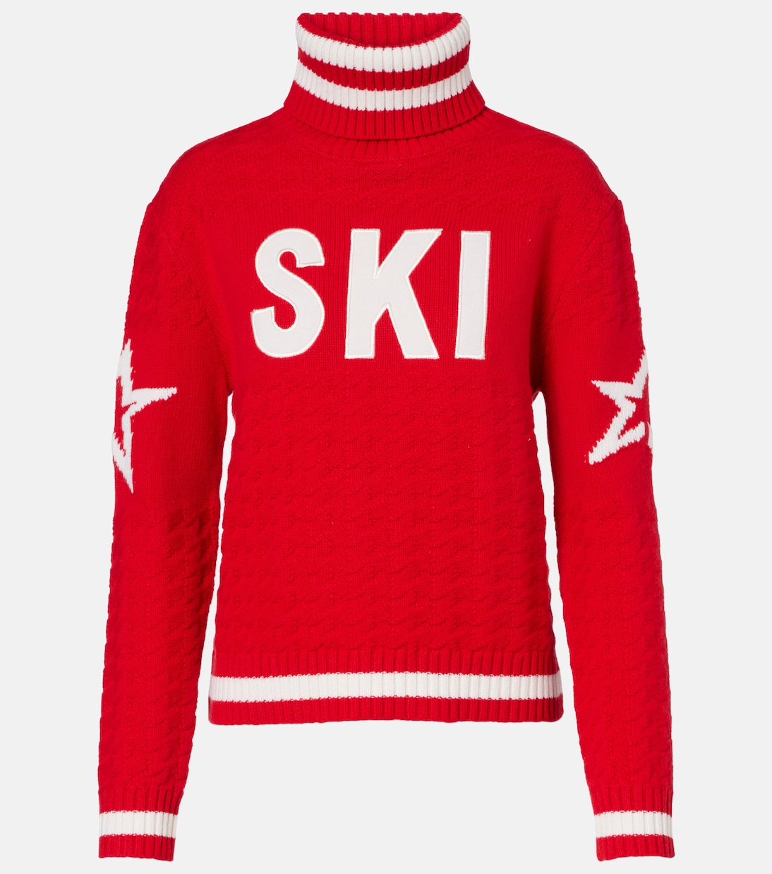 Jersey de cuello alto Glacier de lana | Perfect Moment