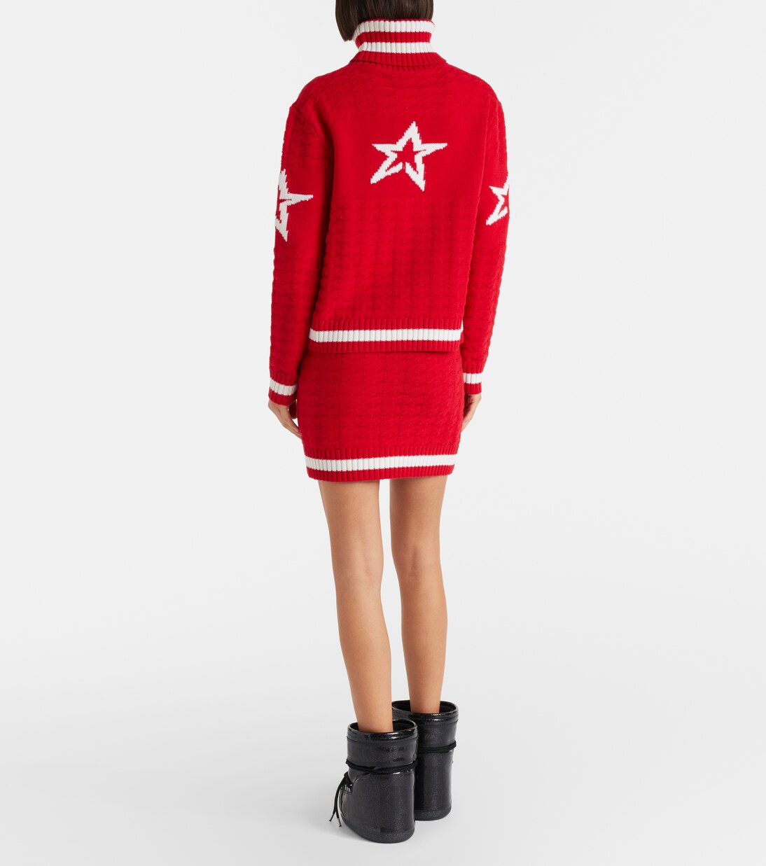 Jersey de cuello alto Glacier de lana | Perfect Moment