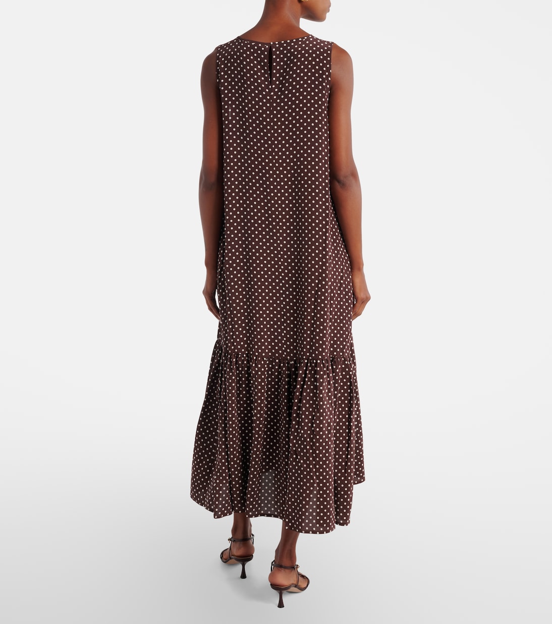 Midikleid aus Seide  | Asceno