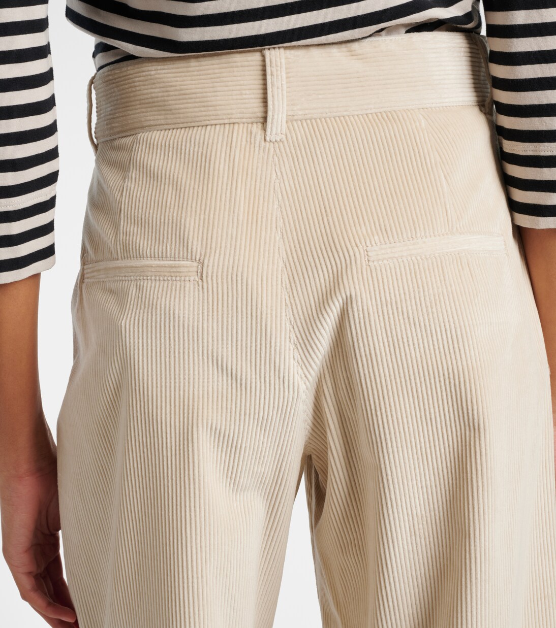 Pantalon ample Eneide en velours côtelé | 'S Max Mara