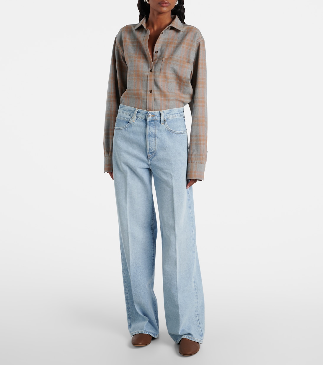Jeans anchos Collegiate | Frame
