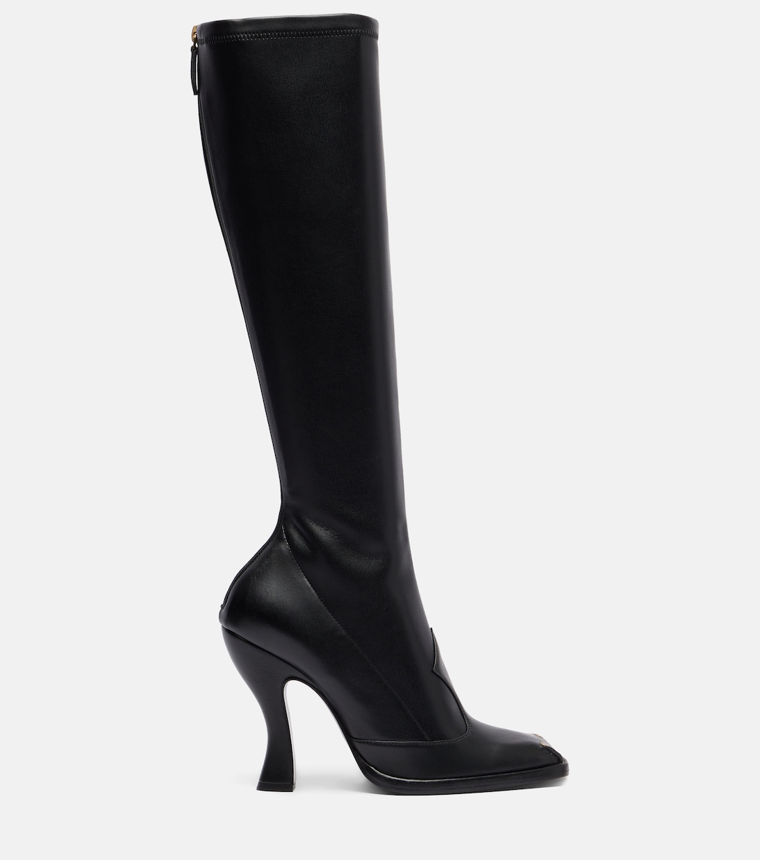 Studded leather knee-high boots | Etro