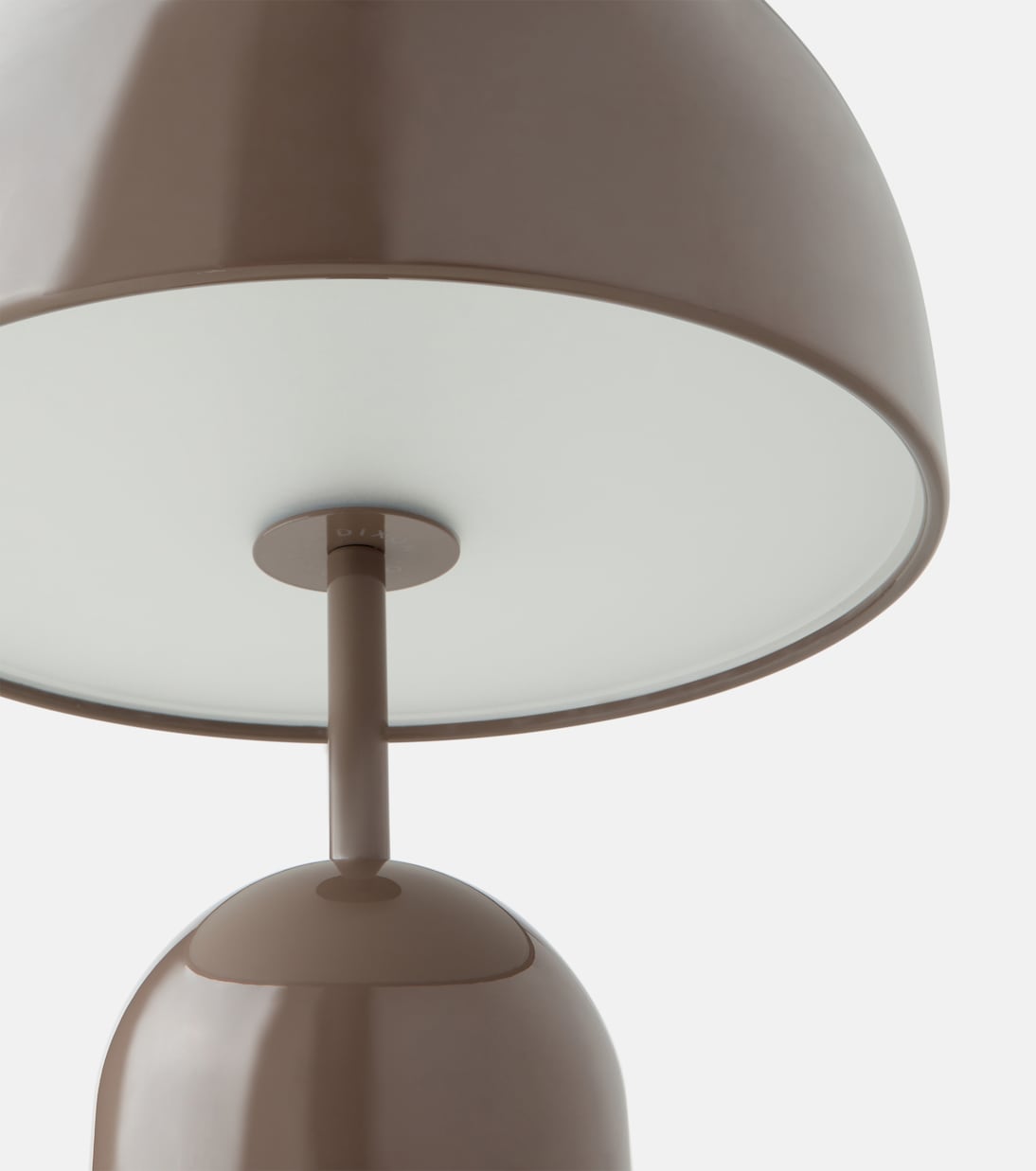 Bell stainless steel table lamp uni plug | Tom Dixon