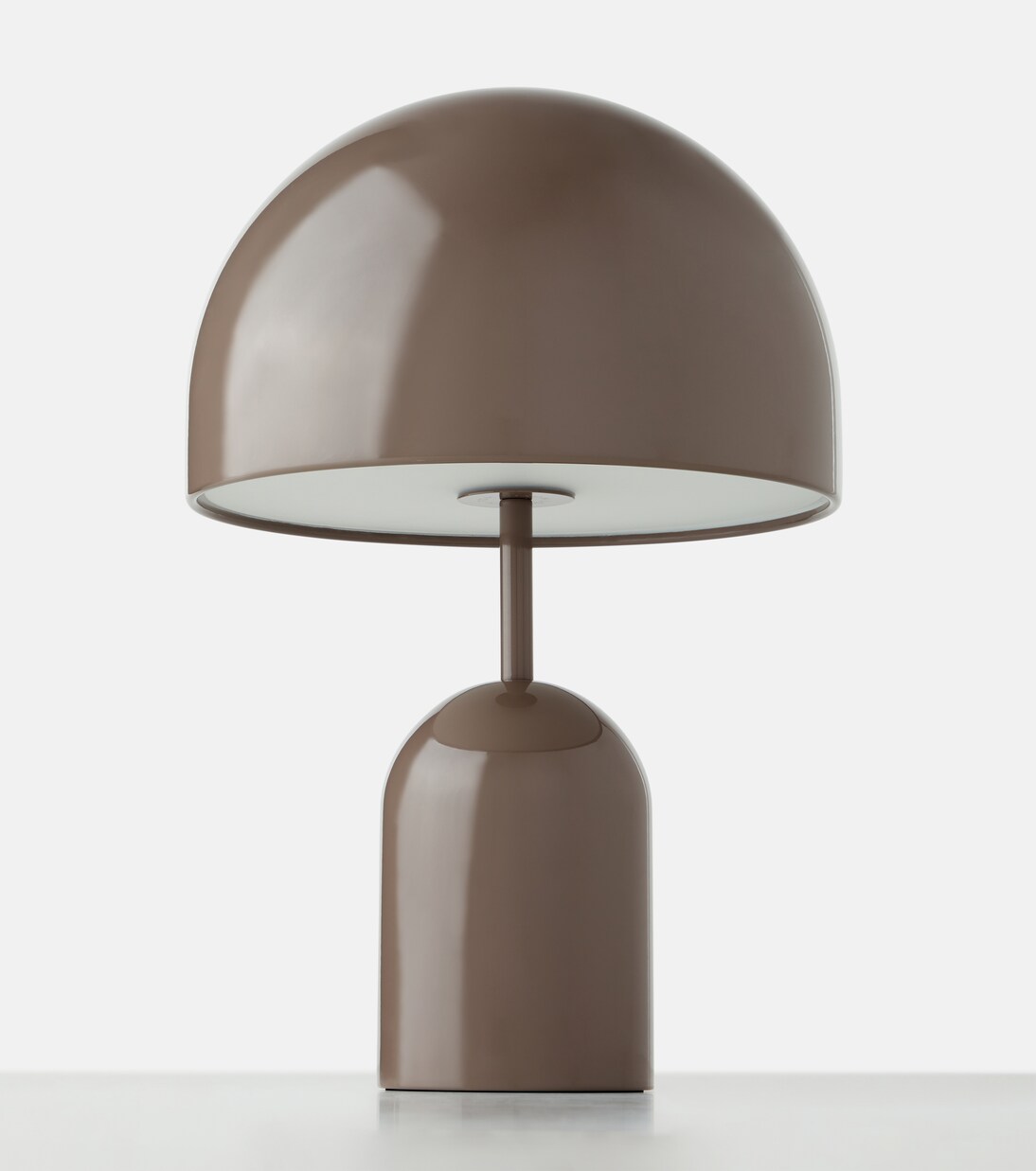 Bell stainless steel table lamp uni plug | Tom Dixon