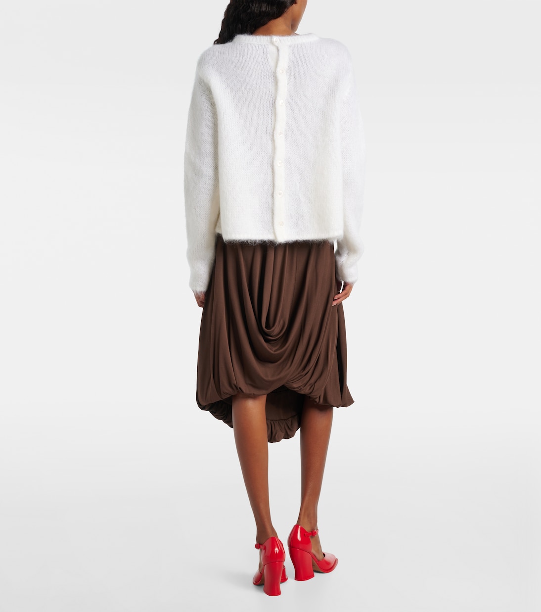 Cardigan aus einem Mohairgemisch | Loewe