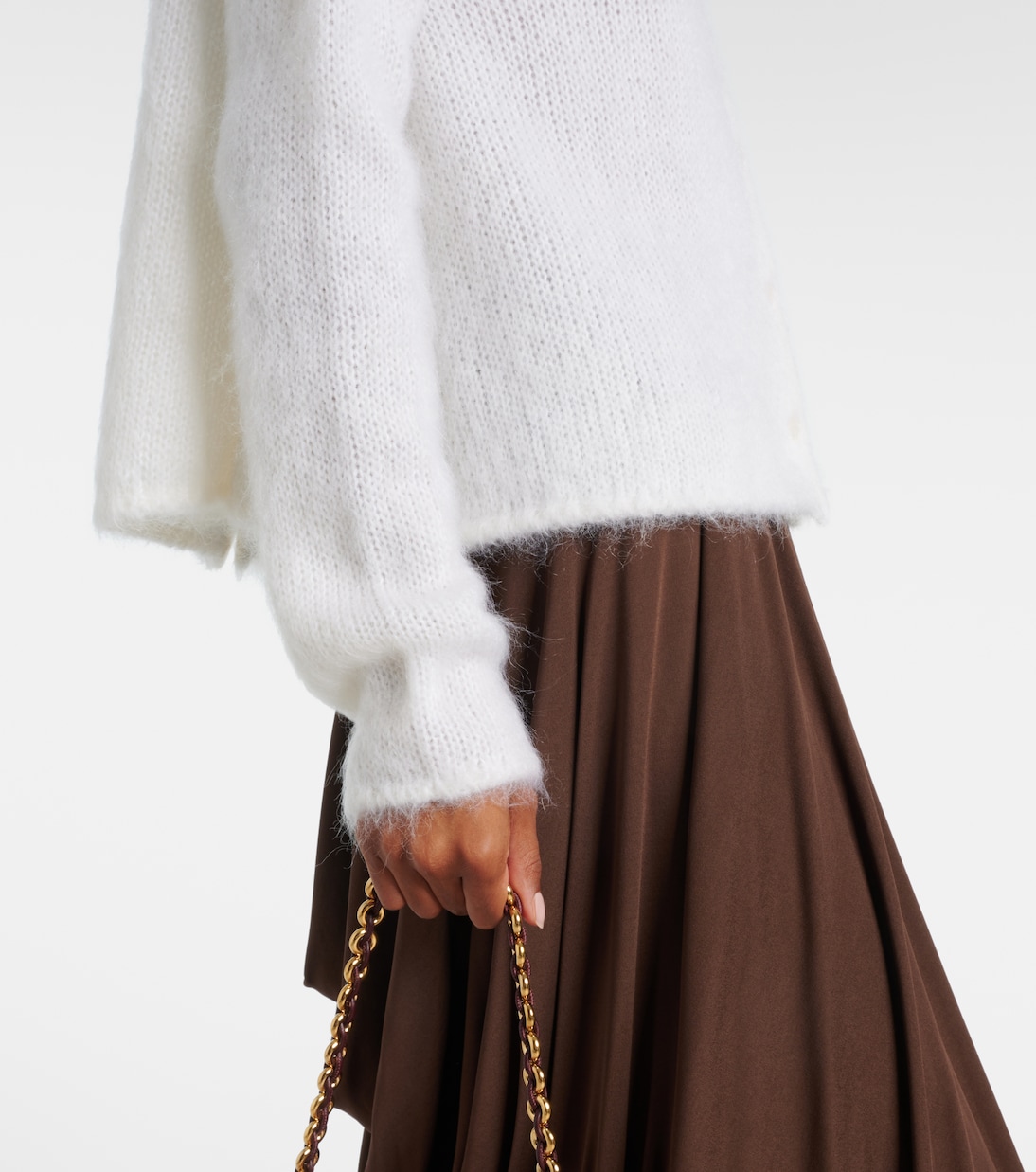 Cardigan aus einem Mohairgemisch | Loewe