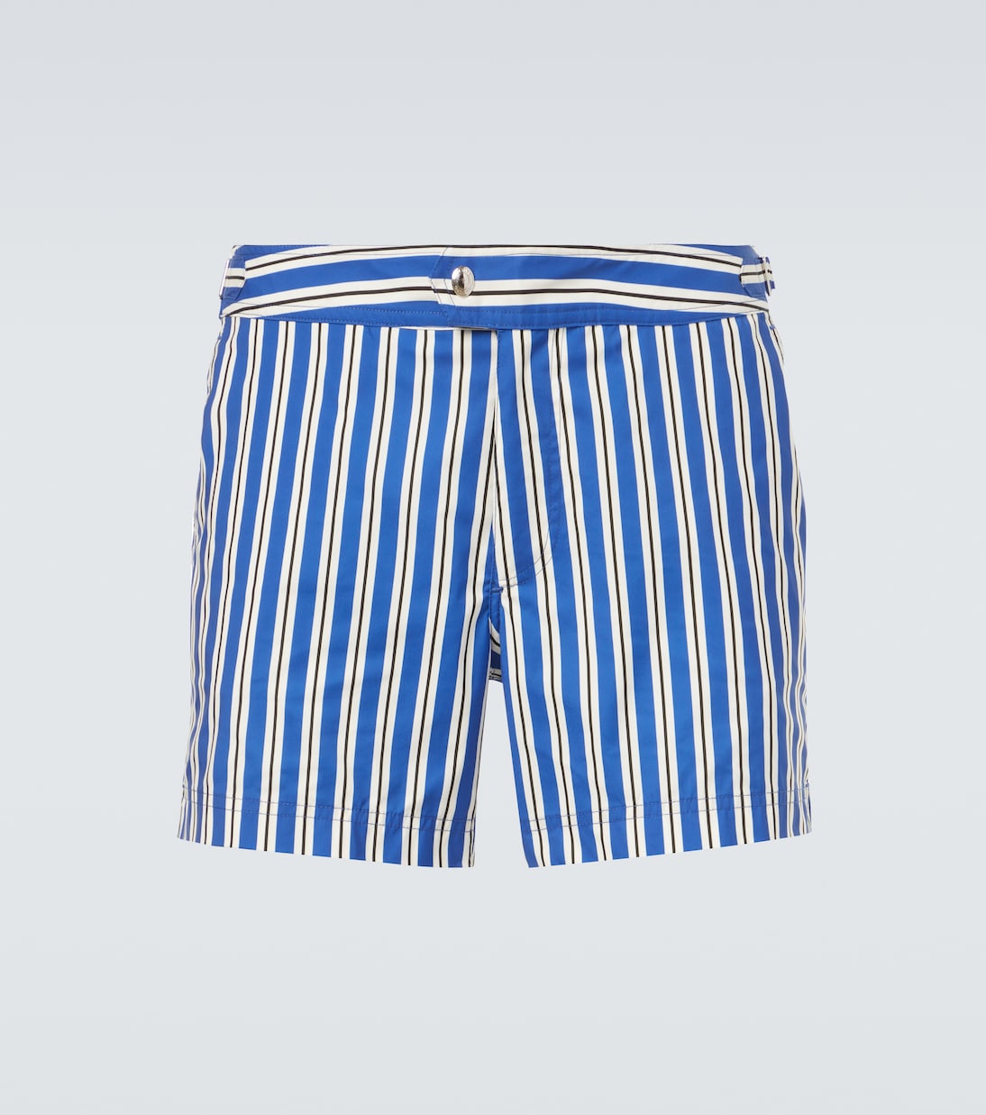 Striped poplin swim trunks | Tom Ford