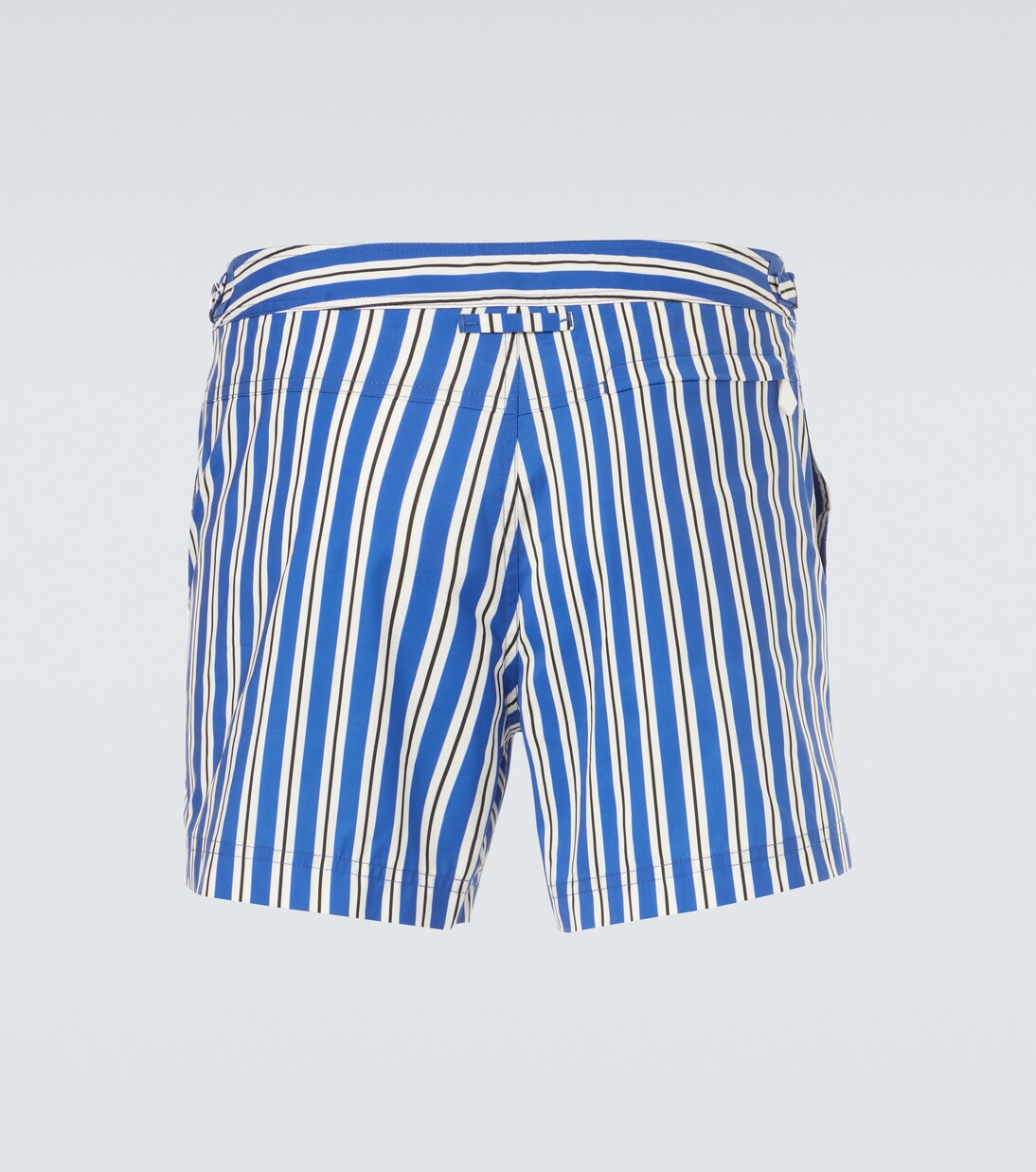 Striped poplin swim trunks | Tom Ford