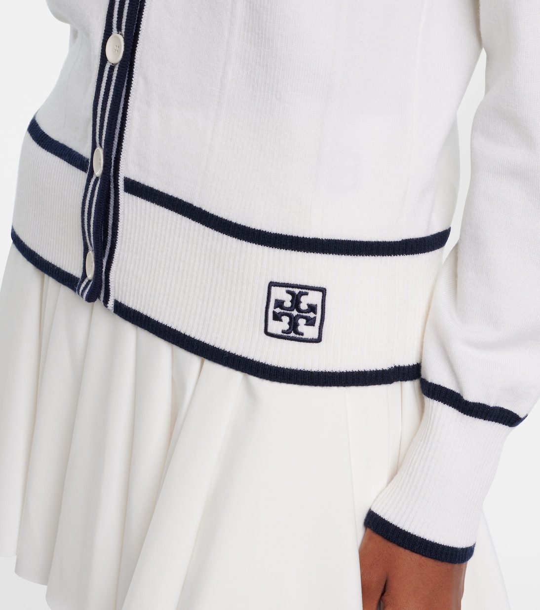 Wool-blend cardigan | Tory Burch