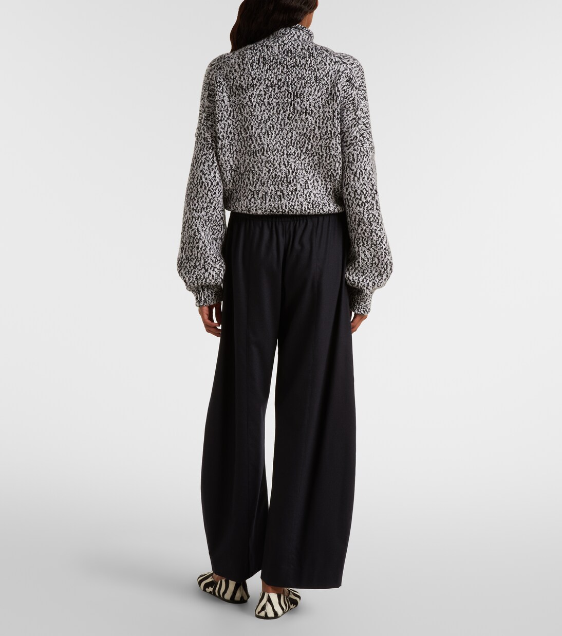 Clover cotton wide-leg pants  | Khaite