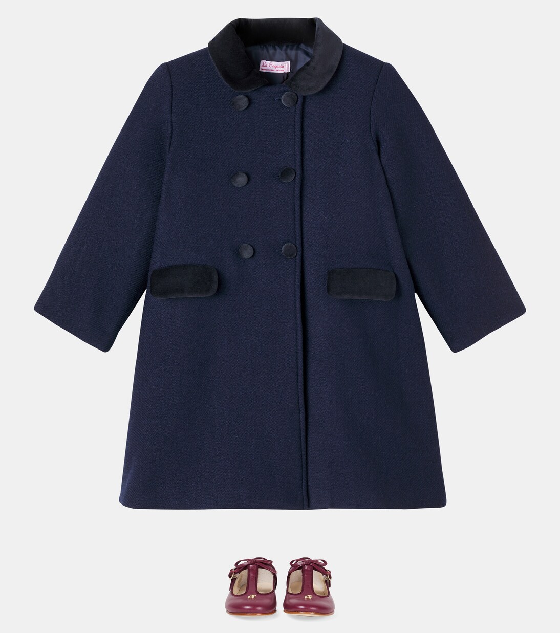 Arrieta wool-blend coat | La Coqueta