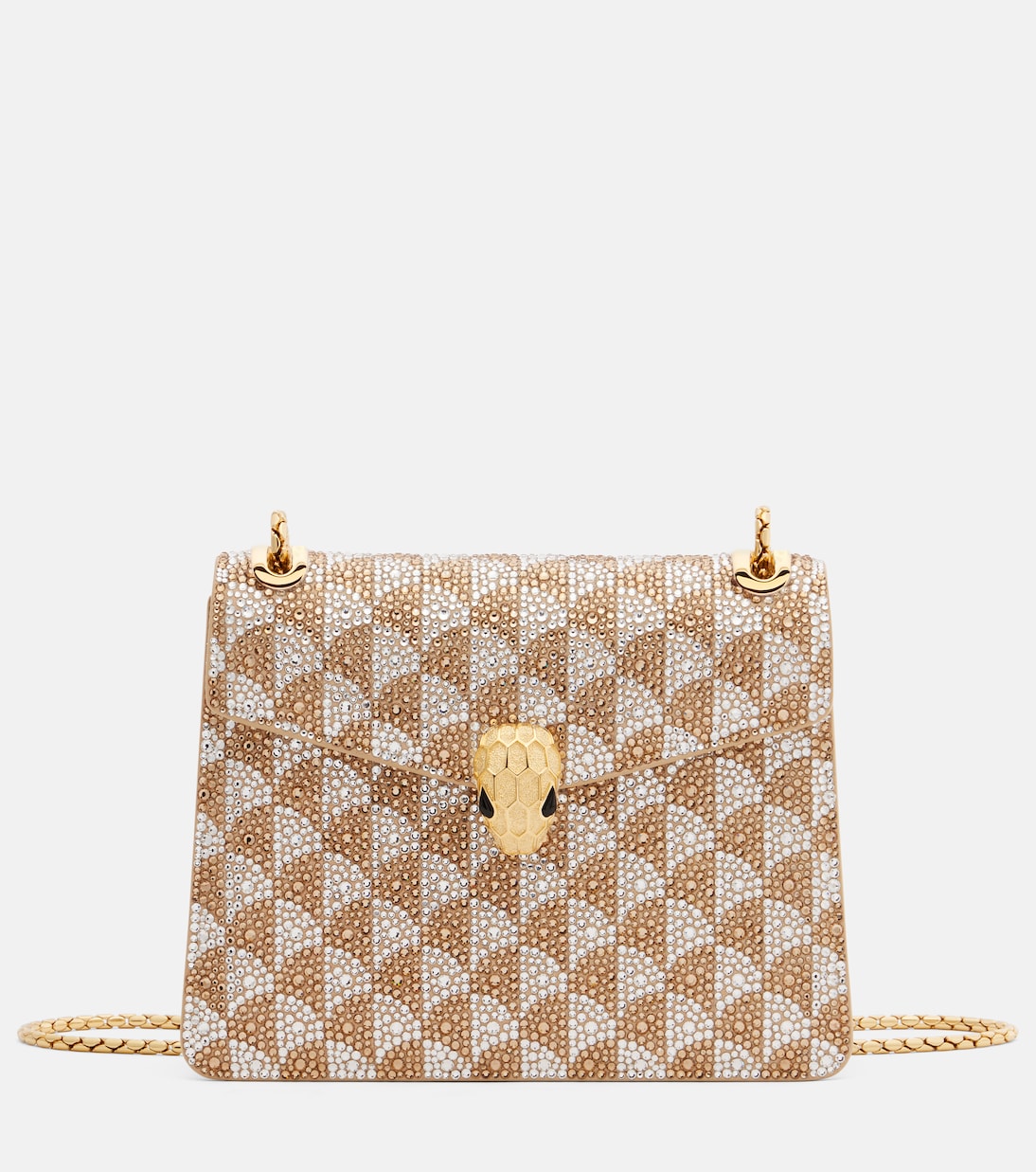 Bolso al hombro Serpenti Forever adornado | Bvlgari