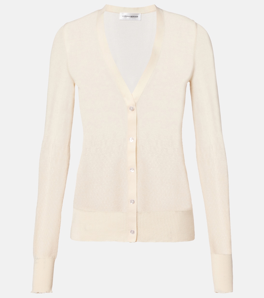 Cotton-blend cardigan | Victoria Beckham