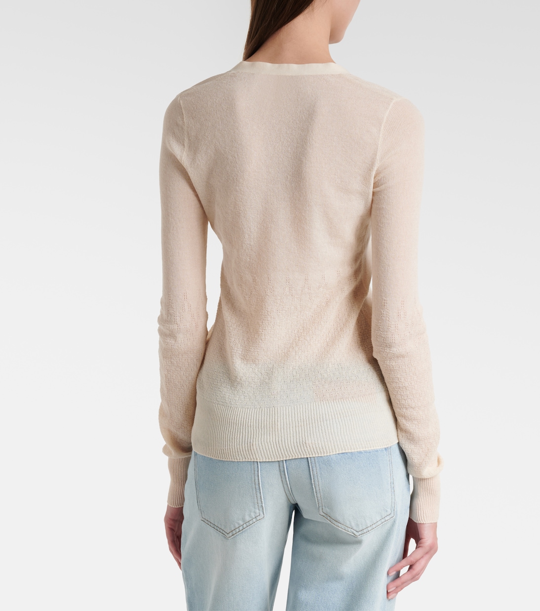 Cotton-blend cardigan | Victoria Beckham
