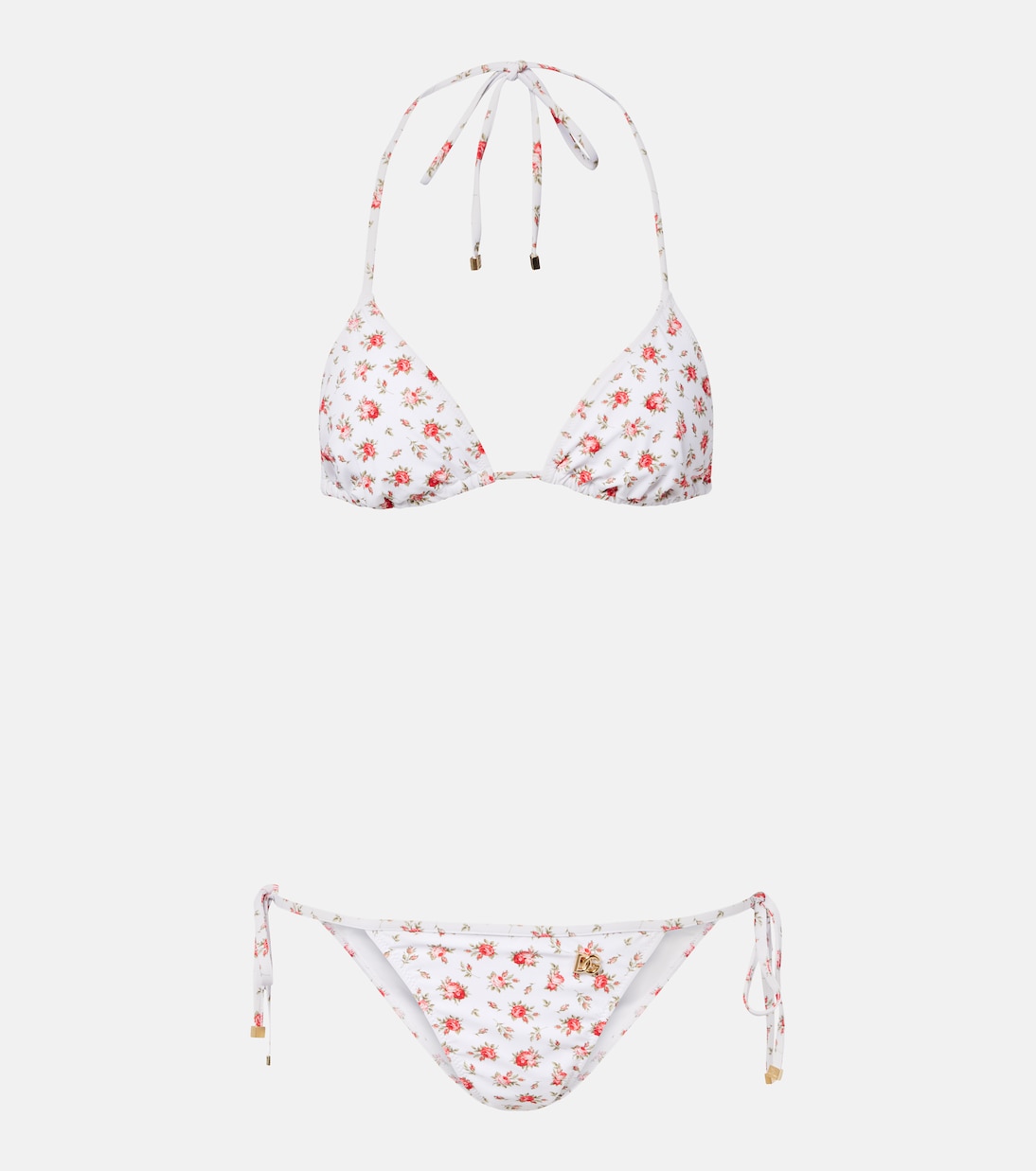 Floral triangle bikini | Dolce&Gabbana
