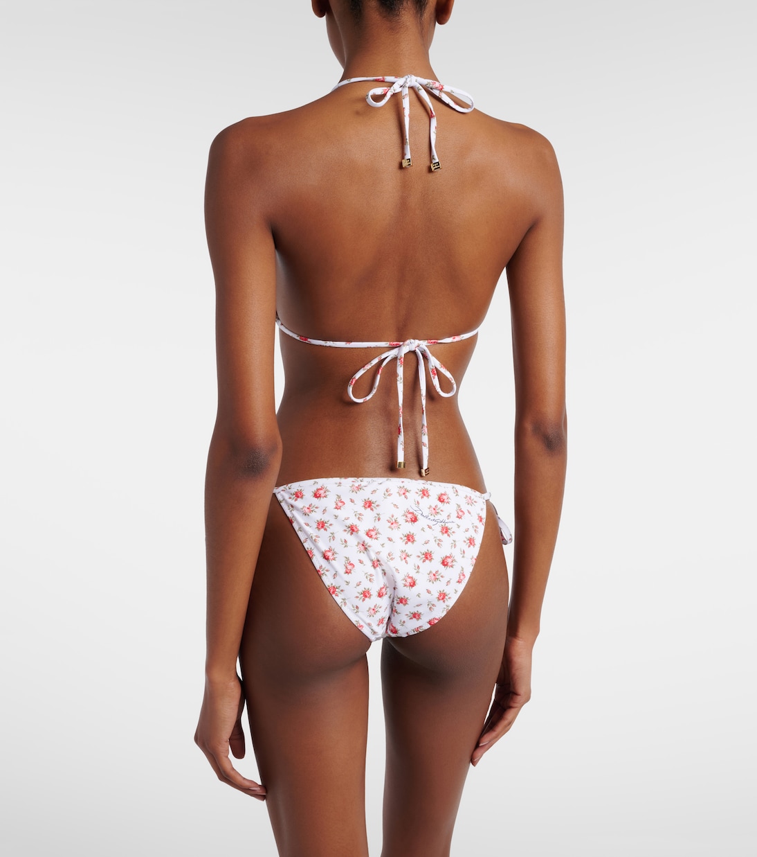 Floral triangle bikini | Dolce&Gabbana