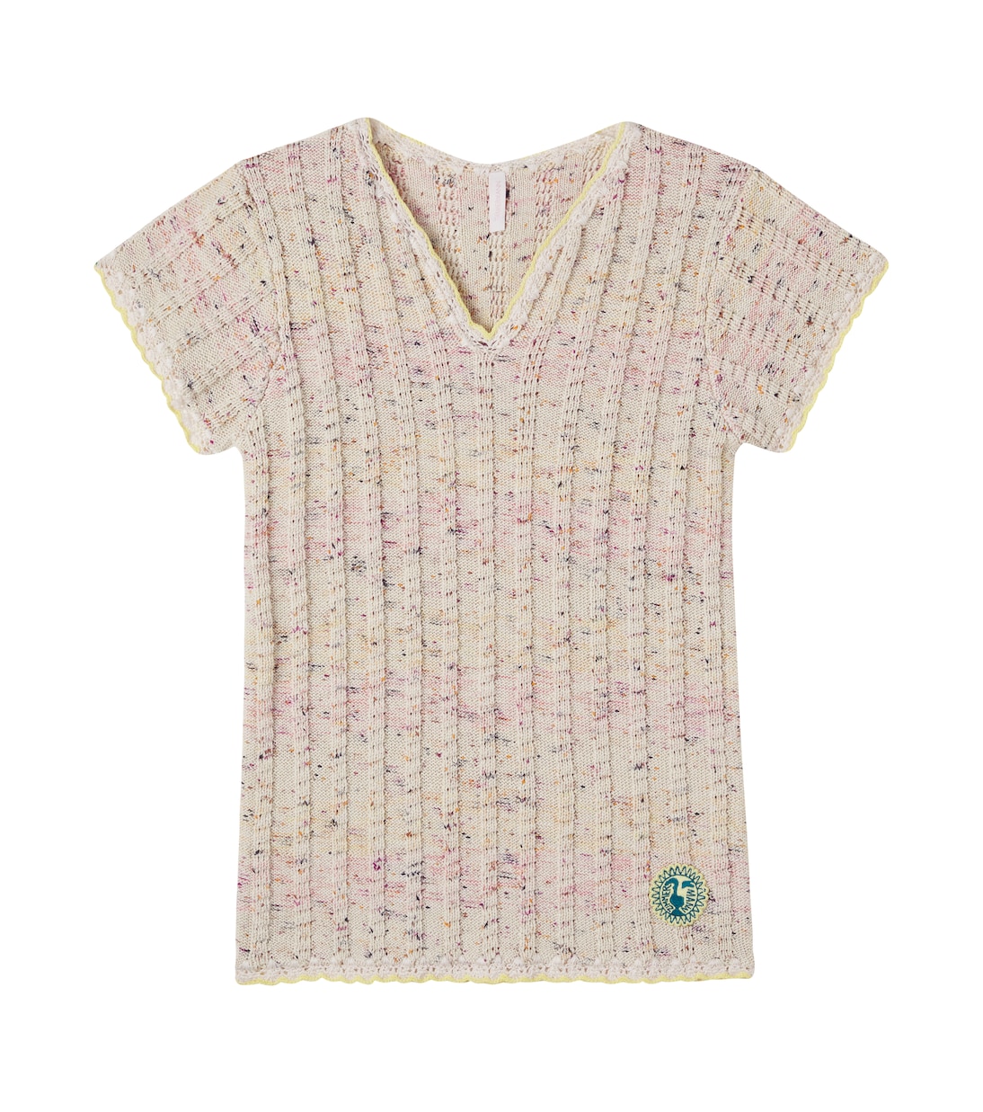 Knitted cotton-blend dress | Zimmermann Kids