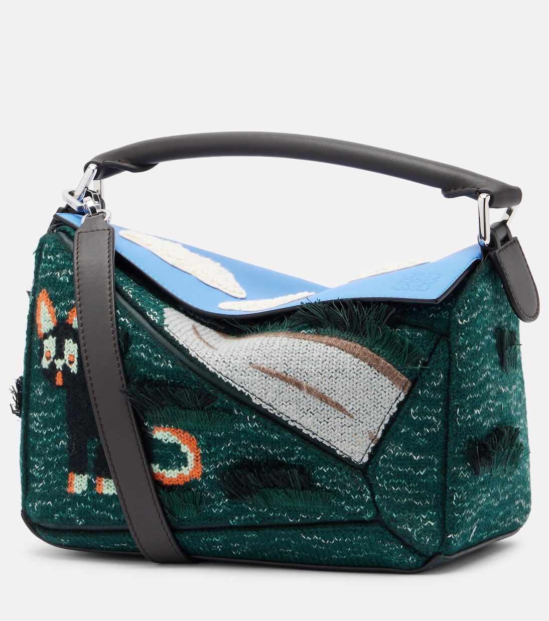 z Louis Wain bolso Futurist Cat Puzzle | Loewe