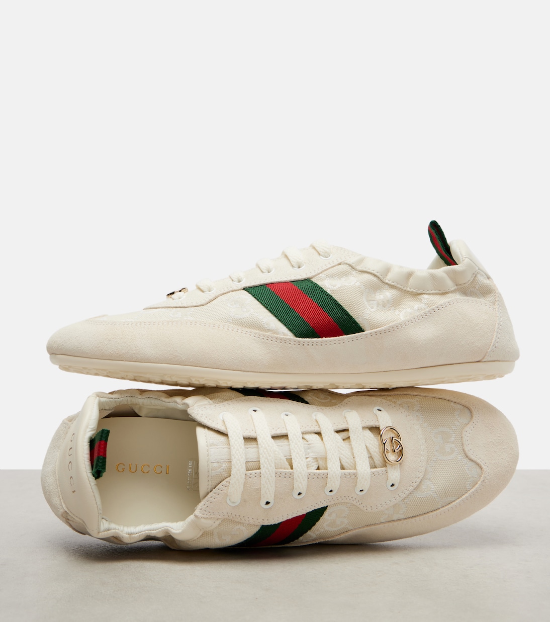 Sneakers Gucci Shift mit Veloursleder | Gucci